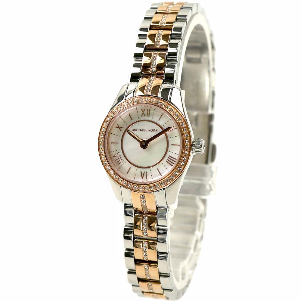 マイケルコース 腕時計 レディース シルバー ゴールド MICHAEL KORS LESS THAN 22MM MK4486