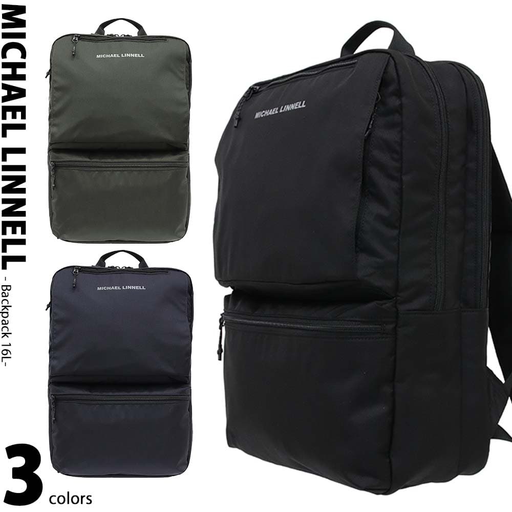 ޥͥ MICHAEL LINNELL åå Хåѥå Basic Backpack 16L MLEP-07