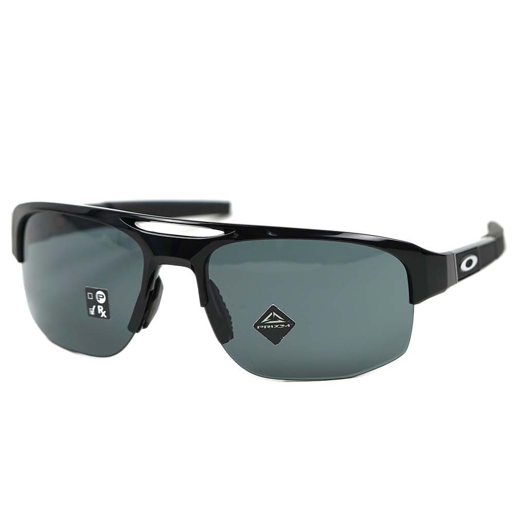 オークリー サングラス マーセナリー アジアンフィット ポリッシュドブラック プリズムグレー OAKLEY MERCENARY 0OO9424 942401 OO9424-01-70