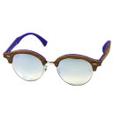 レイバン サングラス クラブラウンド ウッド RAYBAN CLUBROUND WOOD 0RB4246M 12179U51 サイズ51