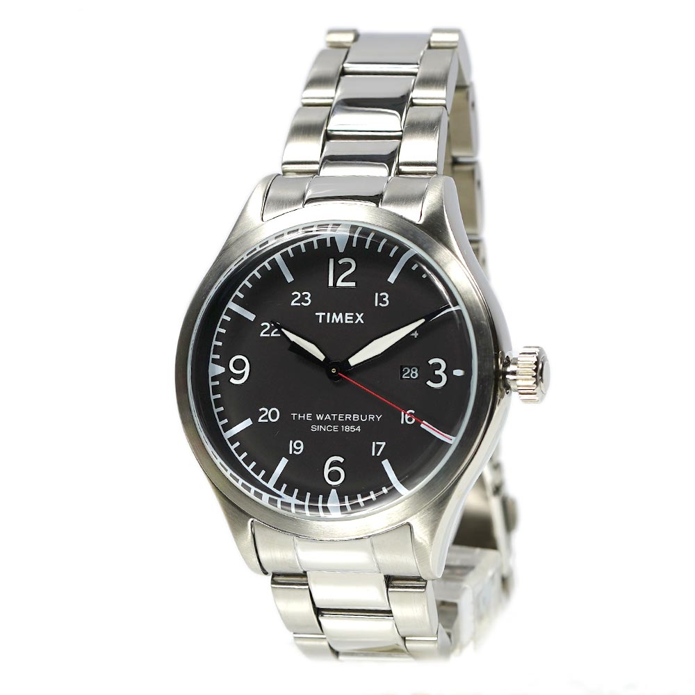 Fashion Type - [訳ありアウトレット] タイメックス 腕時計 メンズ TIMEX The Waterbury ウォーターベリー 日付カレンダー TW2R38700