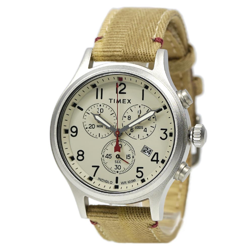 Fashion Type - [訳ありアウトレット] タイメックス 腕時計 メンズ TIMEX Allied Chrono アライド クロノグラフ TW2R60500