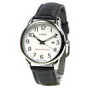 タイメックス 腕時計（メンズ） タイメックス 腕時計 メンズ レディース TIMEX イージーリーダー シグネチャー EASY READER レザーベルト 日付カレンダー TW2R64900