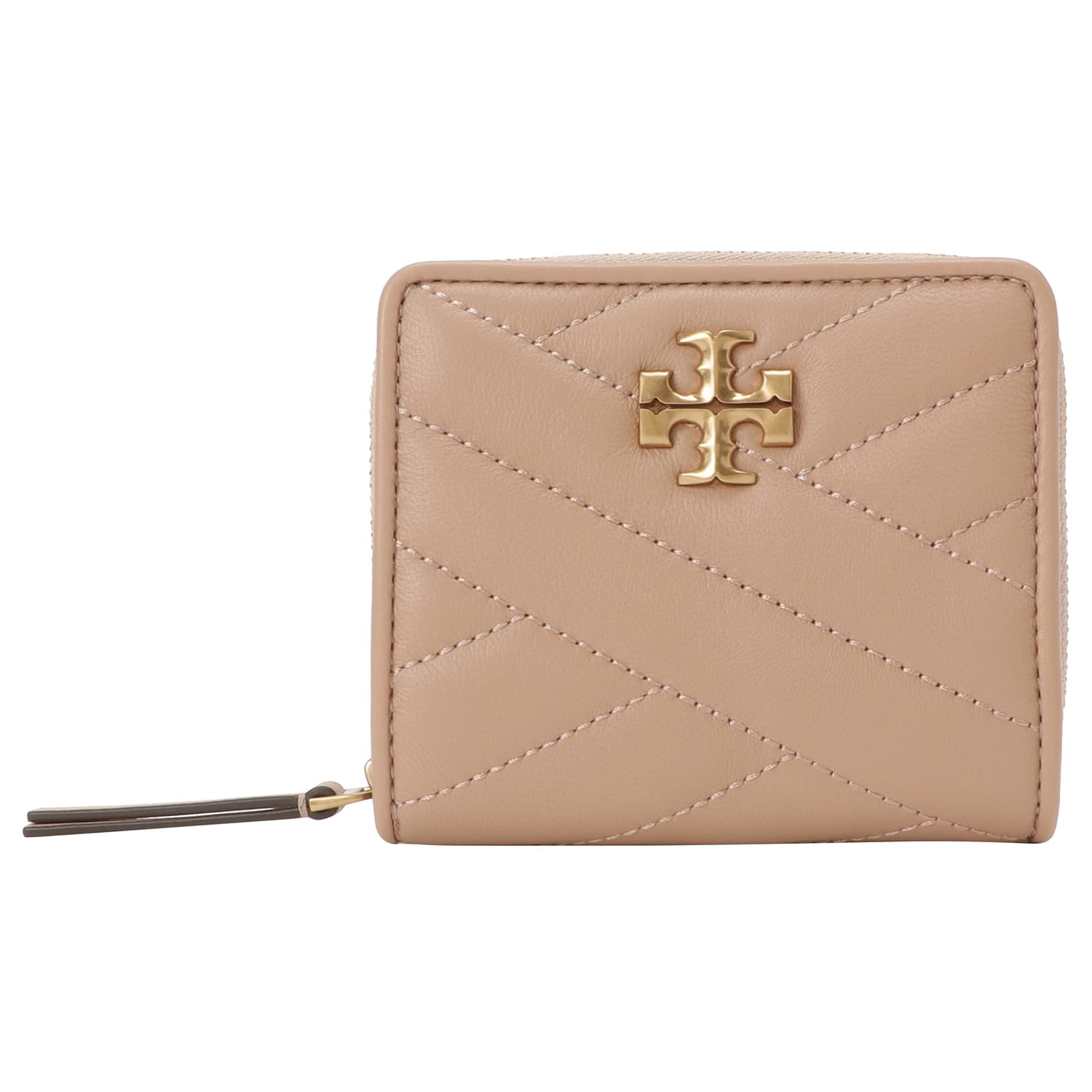 g[o[` z Tory Burch fB[X 90344 288 DEVON SAND L  uTS LeBO ܂z f{Th KIRA CHEVRON BI FOLD WALLET 90344-288-DEVON-SAND