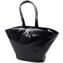 [アウトレット/付属品(保存袋なし)] ヴィヴィアンウエストウッド トートバッグ Vivienne Westwood SHOB-SHOPPING JOHANNA CURVED TOTE BAG BLACK 42060015 02094 N201