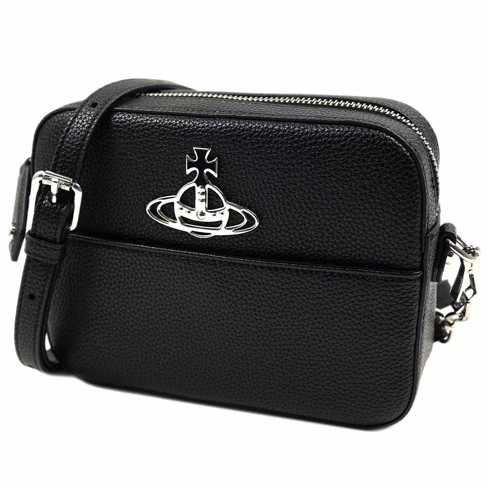 ヴィヴィアンウエストウッド ショルダーバッグ Vivienne Westwood RACHEL CROSSBODY BAG BLACK 43030053 02103 N401