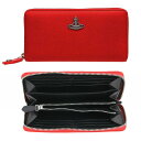 ヴィヴィアンウエストウッド 長財布（レディース） ヴィヴィアンウエストウッド 長財布 Vivienne WestWood JOHANNA ZIP ROUND WALLET RED ラウンドファスナー 51050001 01229 H401