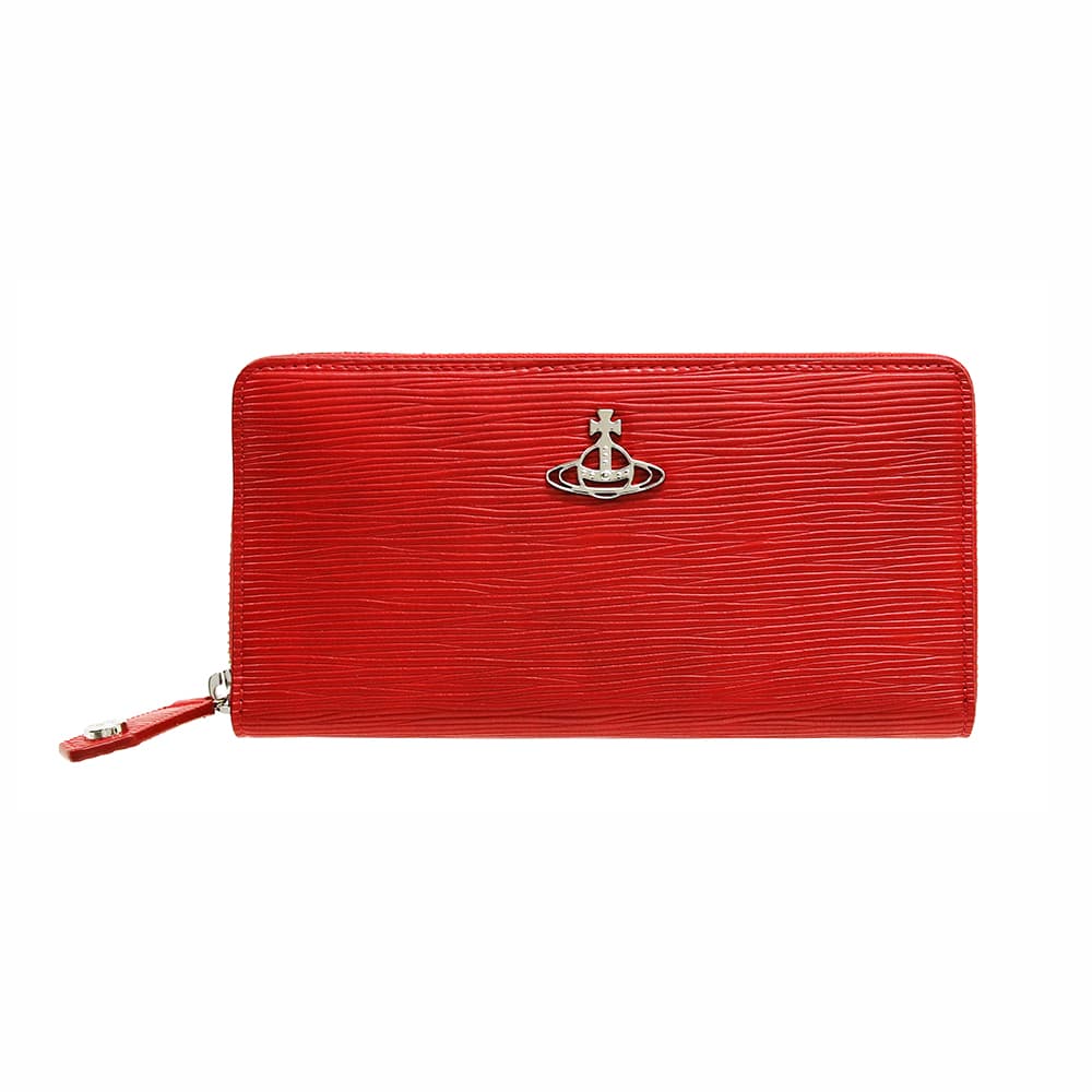 ヴィヴィアンウエストウッド 長財布 ラウンドファスナー Vivienne Westwood POLLY ZIP ROUND WALLET RED 51050022 01837 H401