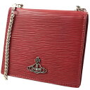 BBAEGXgEbh ܂z V_[EHbg Vivienne Westwood POLLY CARD CASE WITH CHAIN RED CAHO-CARD HOLDER 51130003 01837 H401