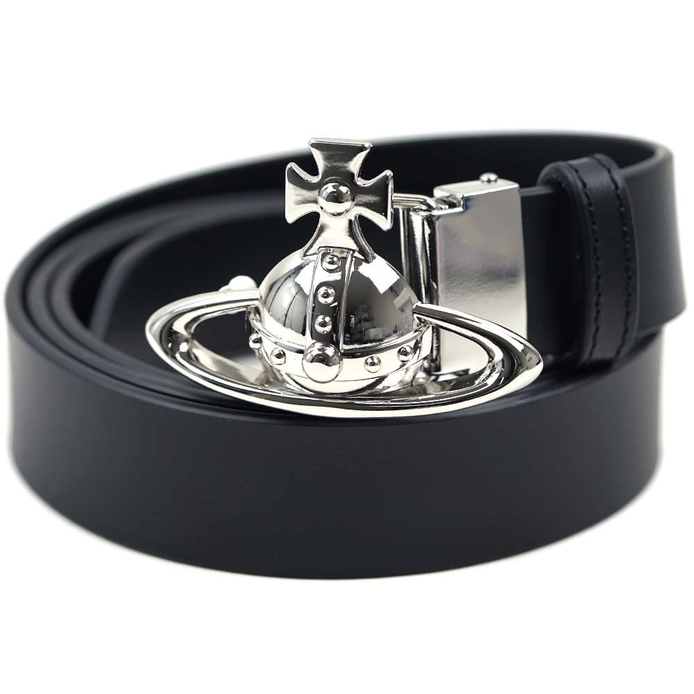 ヴィヴィアンウエストウッド ベルト レザー オーブ Vivienne Westwood BELTS ORB BUCKLE PALLADIUM BEL..