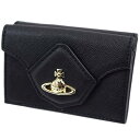 ヴィヴィアン ウエストウッド 三つ折り財布 ミニ財布 ブラック Vivienne Westwood 51150016-40565-N405(4)