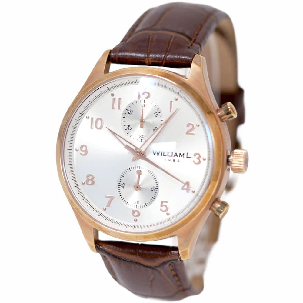 【希少品】WILLIAM L ウィリアムエル クロノグラフ腕時計 BEAMS限定 希少品】WILLIAM L ウィリアムエル クロノグラフ腕時計 BEAMS限定 2025
