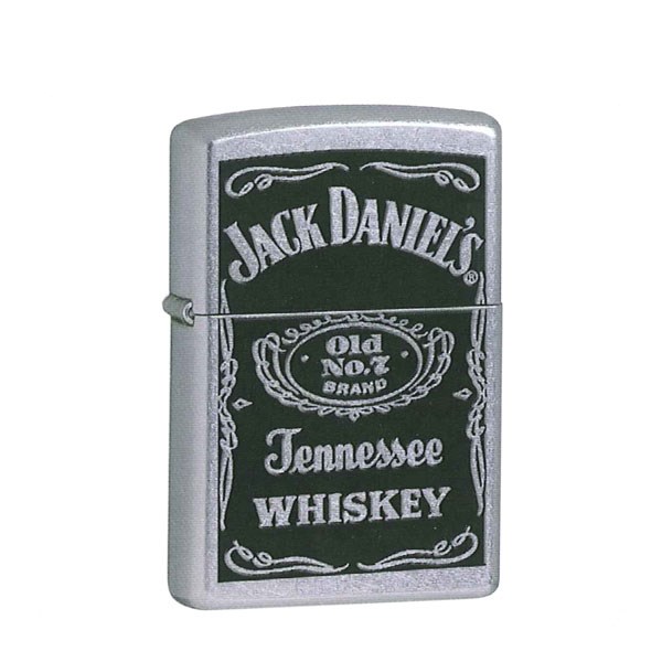 ZIPPO ジッポライター ジッポー JACK DANIEL'S Jennessee WHISKEY ブラック/シルバー 24779