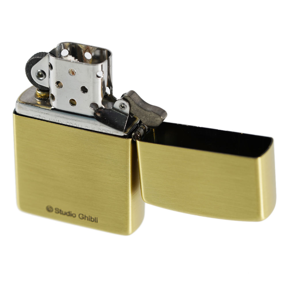 アクセサリーギフトのTYSのZIPPO ジッポライター ジッポー スタジオジブリ もののけ姫 アシタカ 2 NZ-38｜アングル3