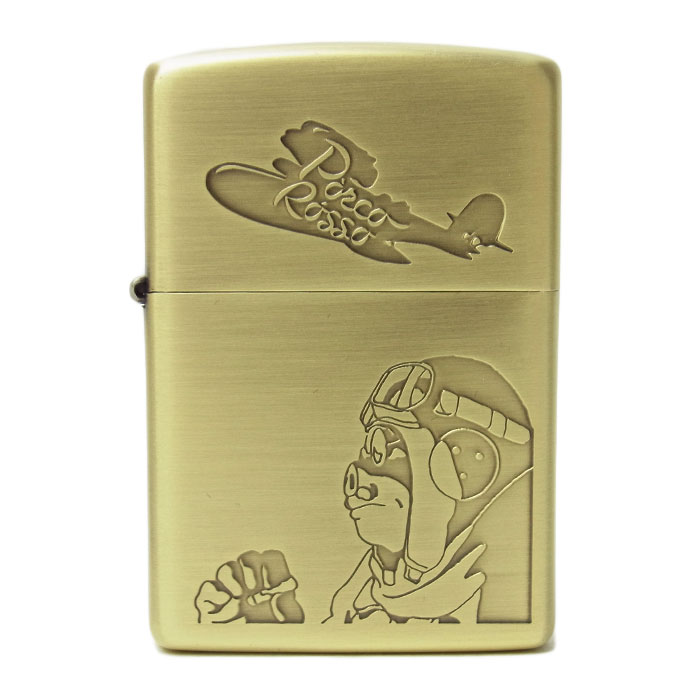 ZIPPO ジッポライター ジッポー スタジオジブリ 紅の豚 ポルコ2 NZ-05