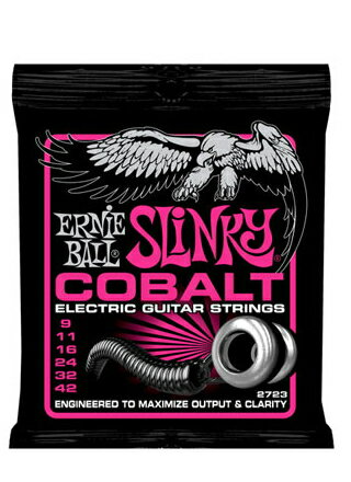 *【ERNIE BALL（アーニーボール）　エレキギター弦】 Cobalt Super Slinky #2723