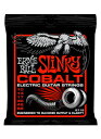 *【メール便発送・代引不可】【ERNIE BALL(アーニーボール) エレキギター弦】 Cobalt Skinny Top Heavy Bottom Slink...