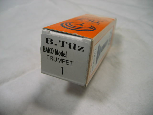【60mlマウスピースクリーナー付】【B.Tilz(ティルツ)トランペットマウスピース】バコモデル 1