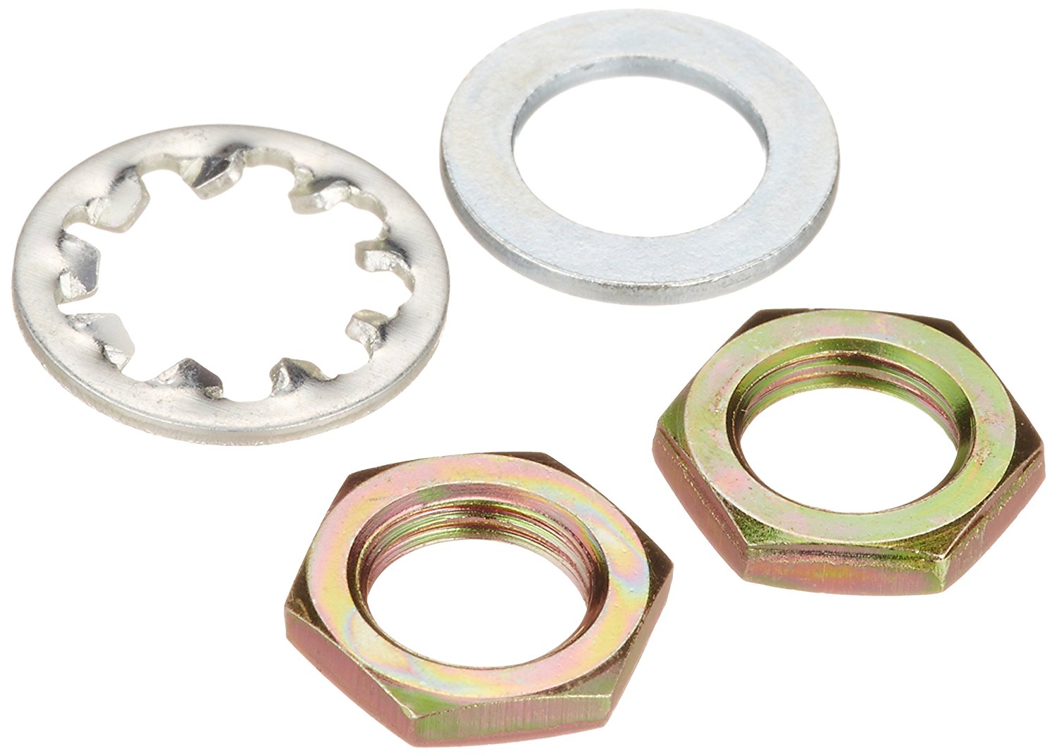 【SCUD】【パーツ】ナットセット φ16ポット用 ニッケル EXNUT-VRN