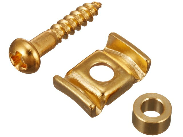 【SCUD】【ギター用ストリングリテイナー】SR-GW25G ギター用、羽型、2.5mmスペーサー(ゴールド)