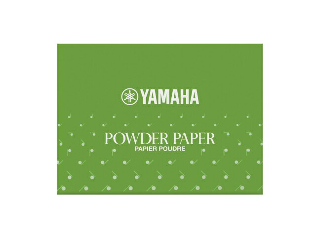 ＊【お手入れ用品】　YAMAHA（ヤマハ）パウダーペーパー　PP3