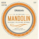 【ゆうパケット・送料無料】【D'Addario (ダダリオ)】【マンドリン弦】ニッケル Medium .011-.039 EJ67