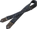 【メール便・送料無料】【Spice Note スパイスノート】 ギターストラップ Gevaert EarthSaggy ES-G40ES/BLK ブラック
