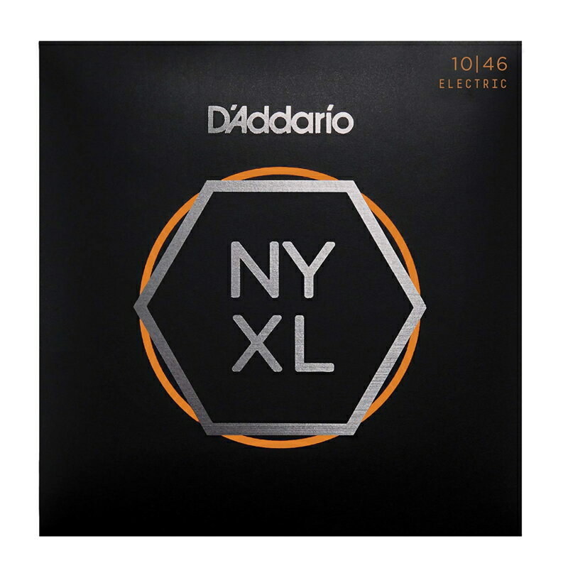 【ゆうパケット・送料無料】D'Addario ダダリオ エレキギター弦 NYXL Regular Light .010-.046 NYXL1046