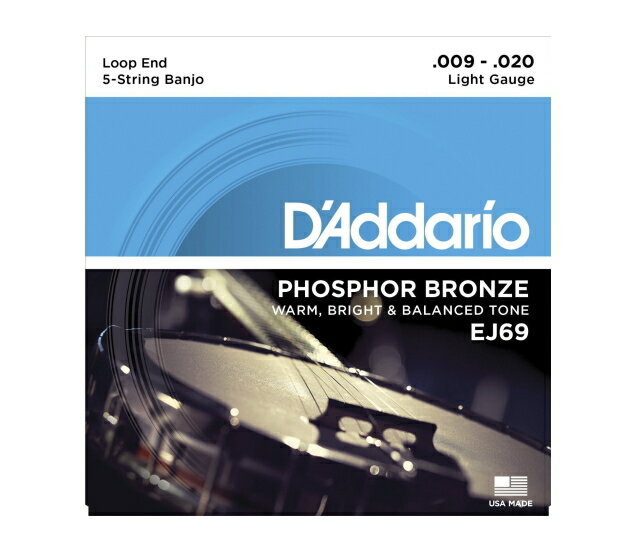 ڤ椦ѥåȡ̵ۡD'Addario ʥꥪˡۡڥХ󥸥硼ۥեե Light 5 .009-.020 EJ69