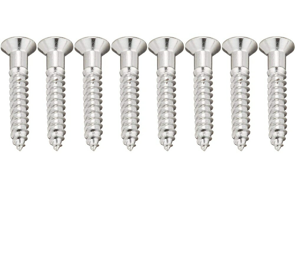 エスカッション用ビス PS09CH リア用、ミリサイズ、8P(クローム) ギターパーツに関する注意事項 ・ 商品画像はイメージになります。 カラー、サイズ等は商品名・商品説明文をご参照下さい。 ・ ギターパーツに関しては全て消耗品扱いとなり、保証対象外商品となります。 ・ サイズやカラーの注文間違いによる商品の返品・ご交換は一切お受け致しかねます。 ・ ギターパーツはメーカー取り寄せ商品となります。 ご注文後のキャンセルは一切お受け出来ませんのでご了承の上、ご注文下さい。