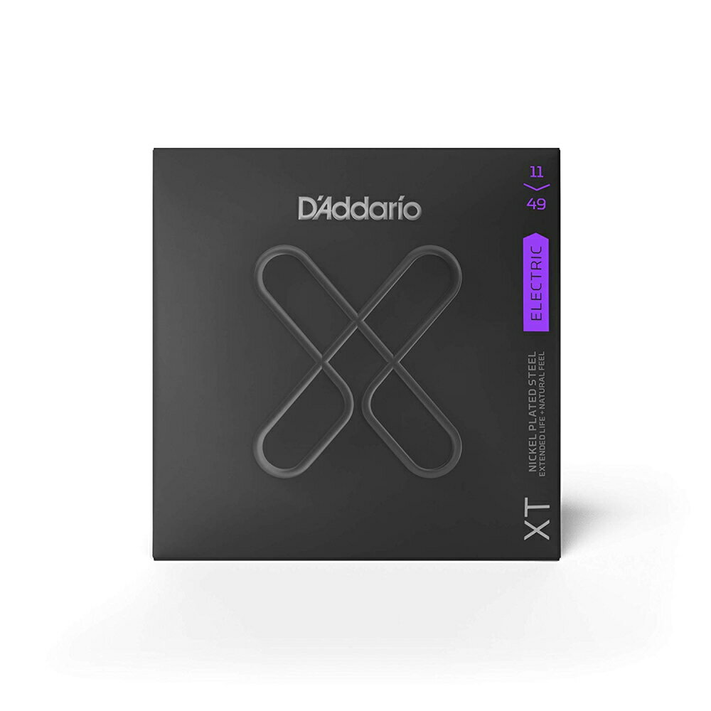 【ゆうパケット・送料無料】D'Addario エレキギター弦 XT コーティング弦 Medium .011-.049 XTE1149