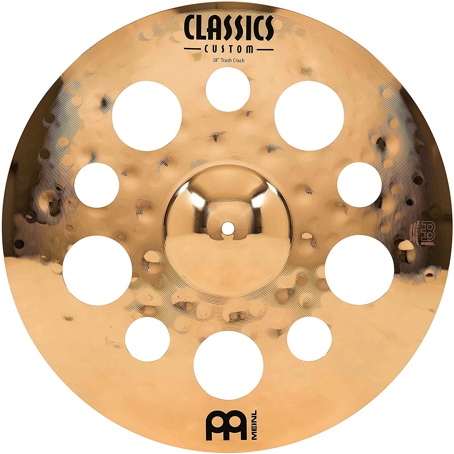 *【MEINL（マイネル）】【チャイナシンバル】クラッシュシンバル Classics Custom - Trash Crashes 18