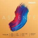 【メール便・送料無料】【D'Addario (ダダリオ)】【バイオリン弦】 バラ弦 Ascente G線 A314 1/2M Medium Tension