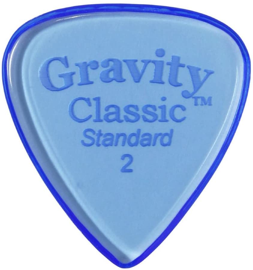 【ゆうパケット発送・送料無料】GRAVITY GUITAR PICKS Classic -Standard- GCLS2P 2.0mm