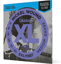 【お買い得3セット】【メール便】【ダダリオ エレキギター弦】バランスドテンション D'Addario EXL-115-BT×3(EXL115BT×3)