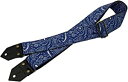 【メール便・送料無料】【 スパイスノート】 ギターストラップ Printing Fablic Series Paisley