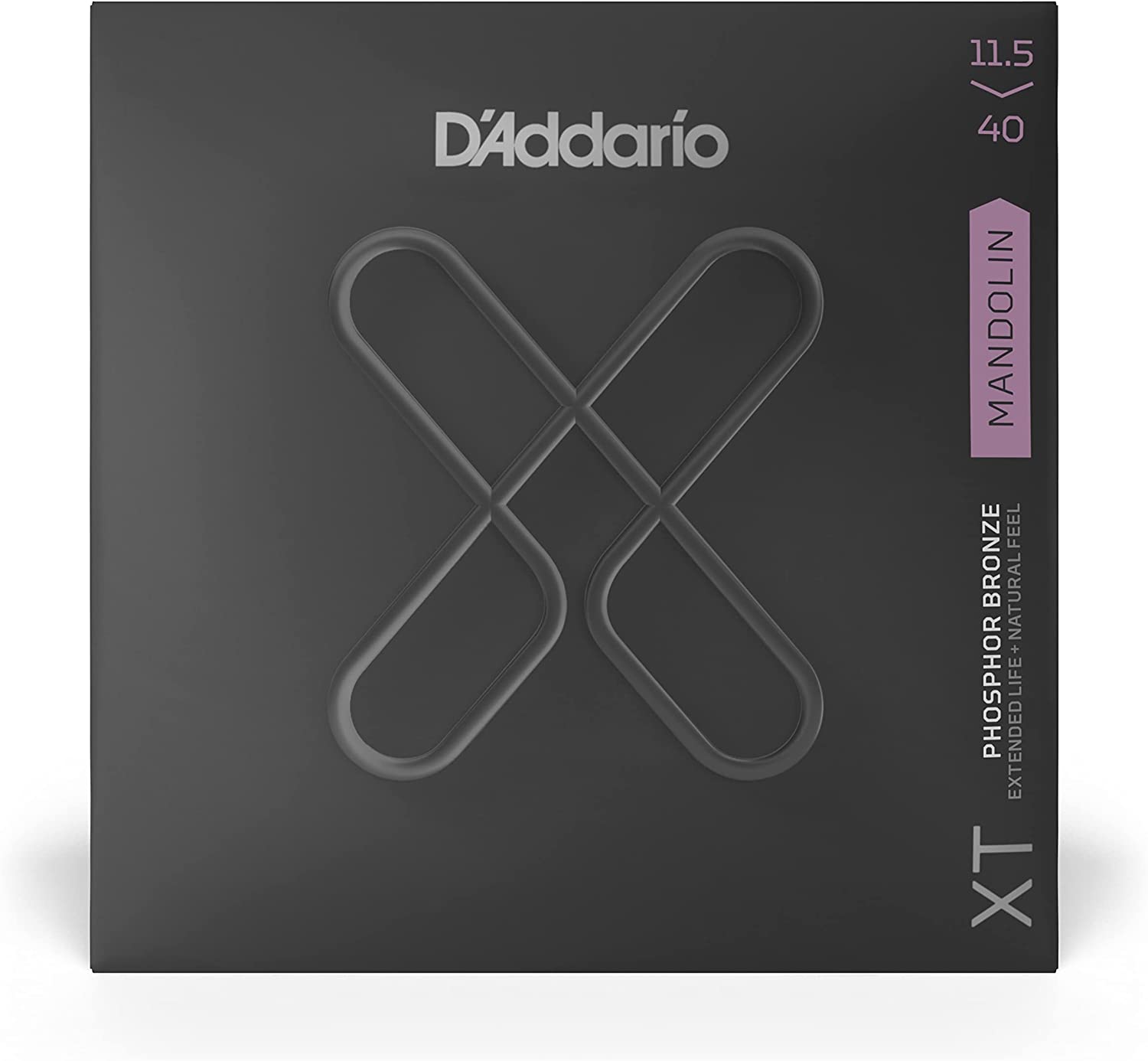 【ゆうパケット・送料無料】【D'Addario (ダダリオ)】【マンドリン弦】 XT コーティング弦 フォスファーブロンズ Custom Medium .011...