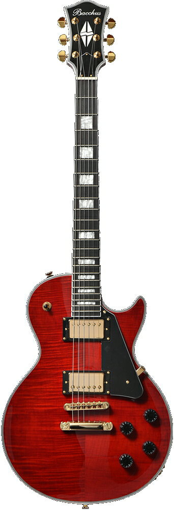 【Bacchus(バッカス)】エレキギター　DUKE-CTM-FM/ST-RED