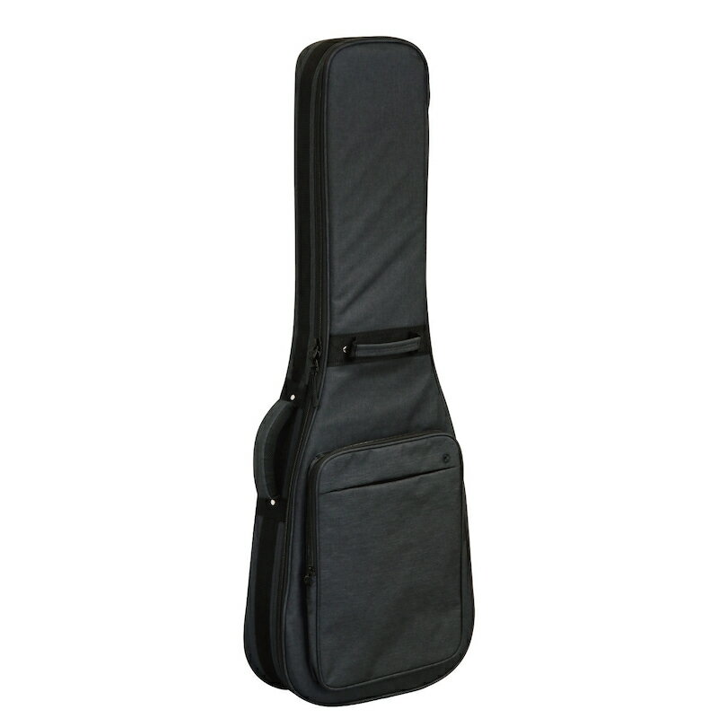 シンプルでありながら多機能を実現したこのGVB-60は、“次のあたりまえ”を体現しています。高機能とデザイン性を兼ね備え、あなたの楽器を安全に、スタイリッシュに運ぶための理想的なケースです。 特徴: 洗練されたデザイン：上質な生地を使用し、スーツからカジュアルまで男女問わずスタイリッシュに対応します。 優れた運搬性能：通気性の良いサイドハンドルと握りやすいセンターハンドル、収納可能なリュックストラップが、快適な運搬を約束します。 衝撃から保護：底部にはプロテクターを搭載し、楽器を衝撃から守ります。内部には補強生地を装備し、ダメージを軽減します。 便利なポケット：2つの外側大型ポケットはA4サイズ収納可能。前面ポケットは内側縫製でチャックを隠し、スタイリッシュさと引っ掛かり防止を実現。 追加機能：吊り下げ用リングや滑りにくいチャックつまみなど、便利な機能も搭載されています。 【対応機種一例】 ・レスポール ・SG ・ストラトキャスター ・テレキャスター ・ジャズマスター ・MD-MM PRODUCE G1/R ※あくまで一例となります。仕様をご確認の上、自己判断にてご注文くださいませ。