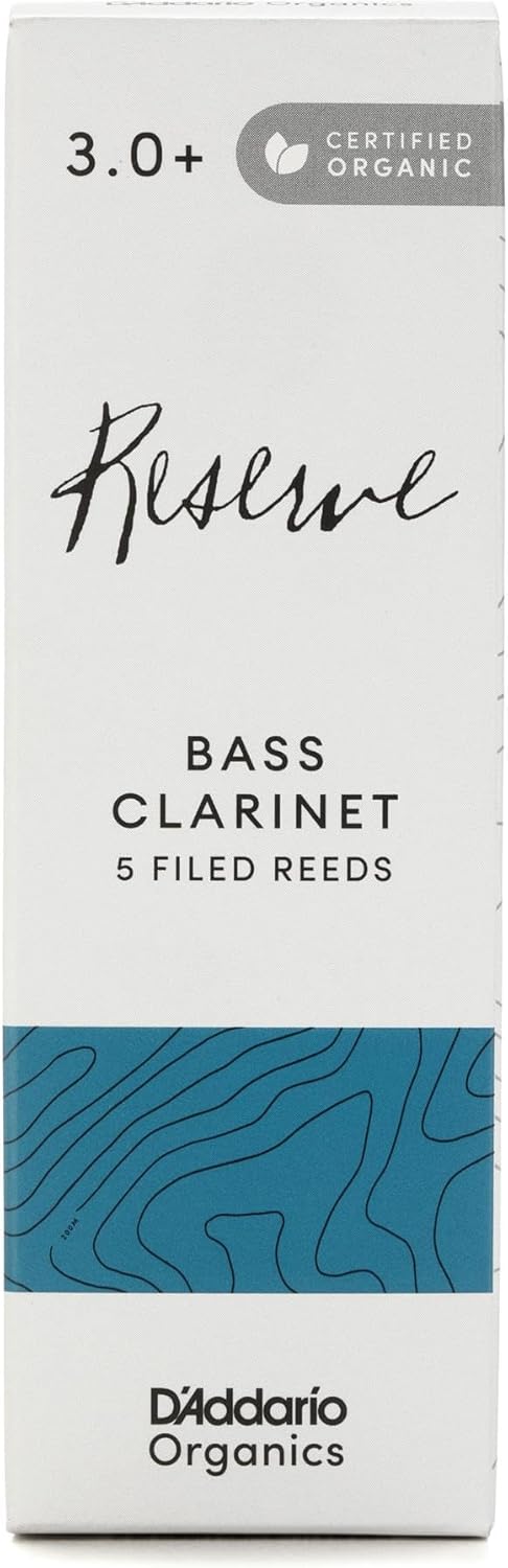 【パッケージを折りたたんでメール便】【D'Addario WoodWinds】【バスクラリネット用リード】 RESERVE ODER05305 [硬さ:3.0+] 5枚入り