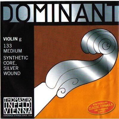 【送料無料・メール便】【DOMINANT】トマスティーク ヴァイオリン弦 G線 ナイロン...
