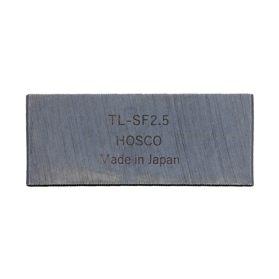 サドルスロットファイル2.5mm厚 サイズ : 幅 50mm x高 20mm x厚2.5mm アコースティックギターのサドル溝のクリーニング用ヤスリです。 アンダーサドルピックアップの取り付けや、サドル交換時のクリーニングなどにご利用ください。 ※注意 　修理・メンテナンスは自己責任でおこなってください。修理・メンテナンスにともなう損害の補償はいたしかねます。