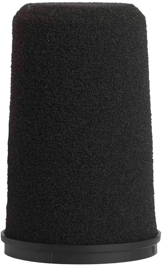 SHURE シュア RK345 SM7交換用ウィンドスクリーン ブラック : ポップフィルター マイクカバー マイクスポンジ 風防 ダイナミックマイク(2.0)