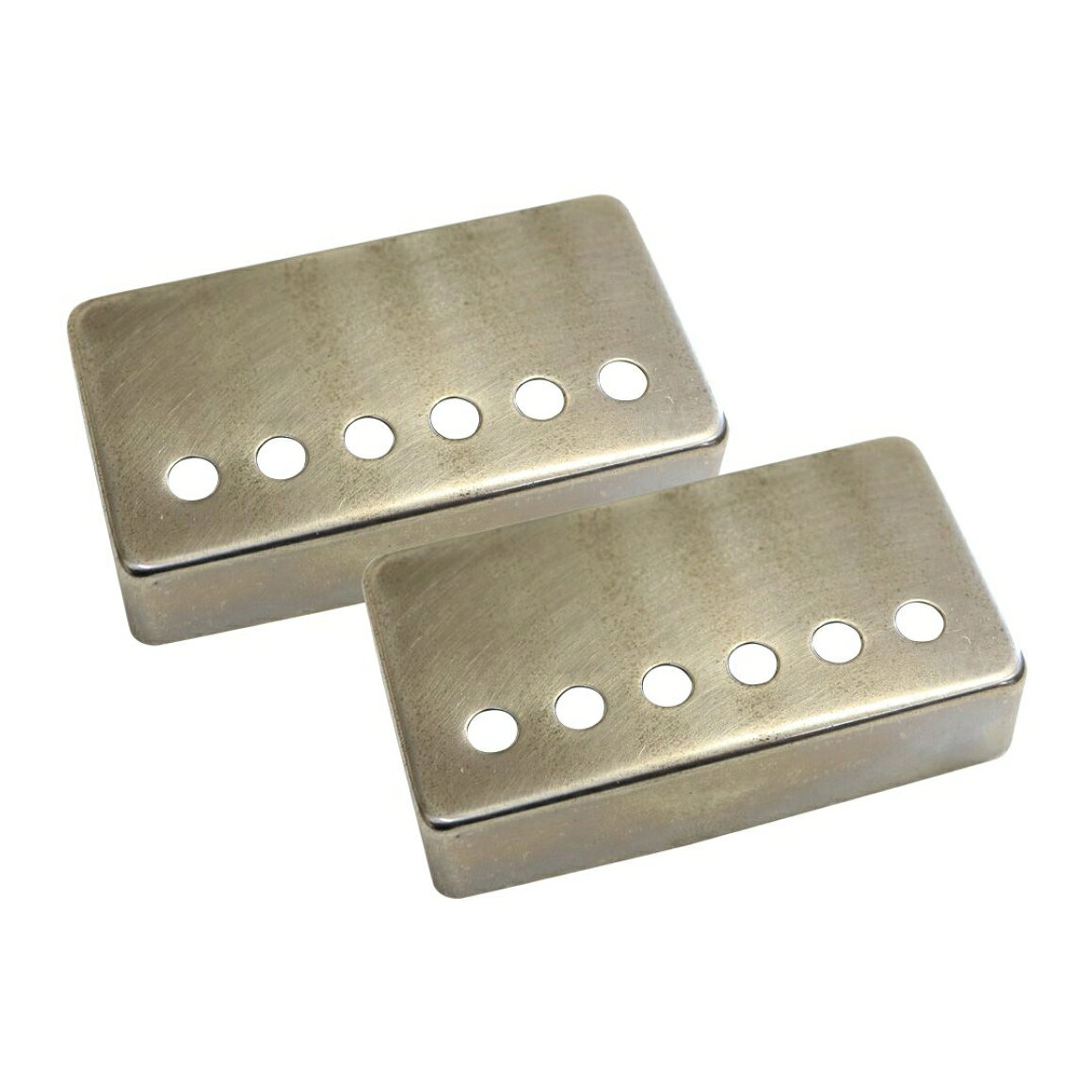 ハムバッカー用ピックアップカバーセット シリーズ:Master Relic Collection ピッチ：9.8mm カラー:ニッケル / レリック仕様 ギターパーツに関する注意事項 ・ 商品画像はイメージになります。 カラー、サイズ等は商品名・商品説明文をご参照下さい。 ・ ギターパーツに関しては全て消耗品扱いとなり、保証対象外商品となります。 ・ サイズやカラーの注文間違いによる商品の返品・ご交換は一切お受け致しかねます。 ・ ギターパーツはメーカー取り寄せ商品となります。 ご注文後のキャンセルは一切お受け出来ませんのでご了承の上、ご注文下さい。