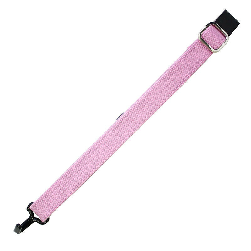 サウンドホールに引っ掛けて使用する、ウクレレ用ストラップ。 Color：PK(Pink)