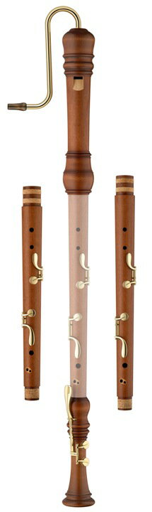 【送料無料】*【リコーダー】 MOECK(メック) ロッテンブルグ独奏用 バスリコーダー 4599