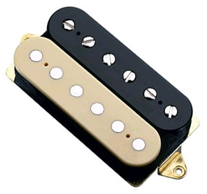 【DP160 Medium Power/Norton】 Norton&reg; のサウンドは、FRED&reg; と Tone Zone&reg;のちょうど中間に相当します。FRED&reg; のような倍音成分を持ち、ある意味荒々しいサウンドとも言えるでしょう。さらに、重厚なTone Zone&reg;が持つミッドレンジとパワー感を持ち合わせています。FRED&reg; やTone Zone&reg;に採用されているデュアル・レゾナンス・テクノロジーが、ディストーション・タイプのハムバッキングほどではありませんが、ヴィンテージ・ピックアップよりもホットでハイゲインなサウンドをもたらします。Norton&reg; はディマジオの中で最も多目的に利用できるリア用ピックアップといえるでしょう。Air Classic™、PAF&reg;、PAF Pro&reg; 、 Air Norton™など、数多くのフロント・ピックアップと組み合わせて使うことが可能です。 ◆◇◆テクニカルノーツ◆◇◆ Norton&reg; は、もともとスタンダード・ハムバッキング・ピックアップのパワーとレンジを極限まで拡張して開発されました。これはPAF&reg;よりもモダンなサウンドで、レスポールとマーシャルの組み合わせにおいては、ヴィンテージ・ピックアップより、中域のクランチ感とピッキング・ハーモニクスの高域成分が強調されます。マホガニーボディのセットネック・ギターに装着すると非常にヌケのよいサウンドが得られます。