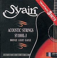 アコースティックギター弦 S.yairi SY-1000L-3 (3set pack)