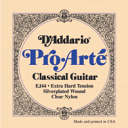 【D'Addario(ダダリオ)】クラッシックギター弦 EJ-44 エキストラハードテンション ゲージ【.029 .0333 .0416 .030 .036 .045】　