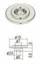 【メール便・送料無料】【パーツ】【GOTOH】 ベース用ストリングリテイナー RB-20 クローム